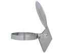 Galvanized Chrome Plated Steel Ss304 Exhaust Pipe Rain Cap