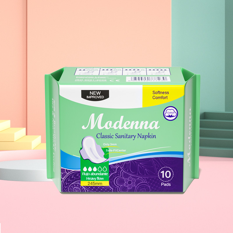 Soft Care Lady Staysafe 8Pcs 280Mm Night Eco Friendly Proper Cotton Women Sanitary Period Pads
