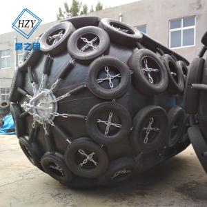 China Chain Net Yokohama Pneumatic Fender Rubber Black Boat Bumper Guard factory