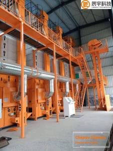China 380V Wheat Dryer Machine , 15 Tons Per Batch Recirculating Grain Dryer factory