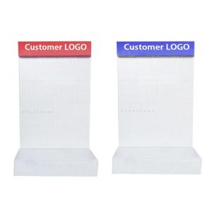 China Supermarket Juice Drinks Display Shelves With Holes In The Back Panels Of Commercial Super Shelves factory