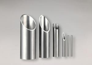 China GB/T 5237 Polished Aluminium Profile Pipe , Round Aluminum Extrusion Profiles factory