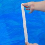 Disposable Non Woven Double Elastic Surgical Mob Cap / Medical Clip Cap / Non