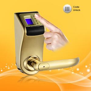 China Zinc Alloy with Chrome Plating Casing Security Password Door Lock factory