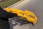 Yellow Shock Absorption Portable Vehicle Barricades Collapsible