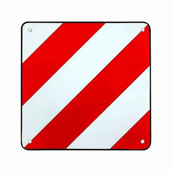 High Visibility Custom Rear Signage Reflective Rear Marking Plate For Heavy