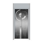 Grand Metal Mirror 8K No.8 Etching Hotel Elevator Stainless Steel Panel 304