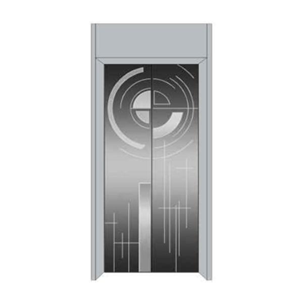 Grand Metal Mirror 8K No.8 Etching Hotel Elevator Stainless Steel Panel 304