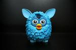 4 Colour Owl Bird Plastic Toy Figures Lovely Style For Home Decoration