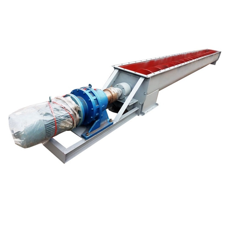 OEM Custom Large Capacity Air Tight Hopper Spiral Screw Auger Feeder Conveyor