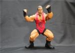 Customized Collectible Vinyl Toys Muscle Man With Surprised Expression