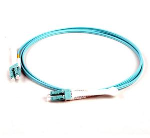 China Multimode Fiber Optic Patch Cords with LC Uniboot connector factory