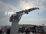 hydraulic cylinder for the crane of the marine and ship with ceramic coating
