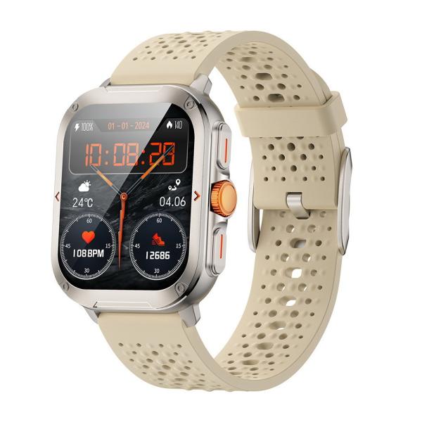 China 1.99 Inch TFT Smartwatch Zinc Alloy Sleek Smart Watch HD Display factory