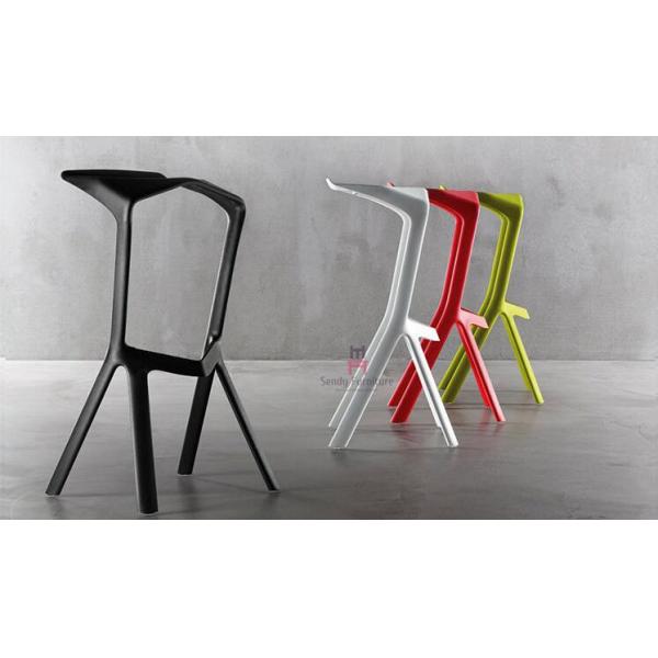 Nodic Minimalist Stackable Restaurant Bar Stools Designer Series With Custom Color