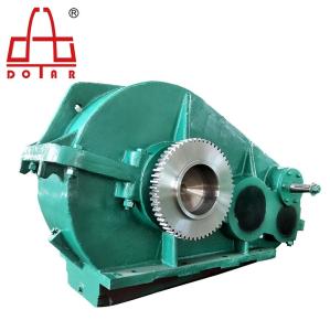 China Engine Transmission Crane Duty Gearbox ZQ 650+150 Cylindrical Helical Reduction Gearbox factory