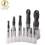HRC 58 2 4 Flute Ball Nose Micrograin Tungsten Carbide Router Bits