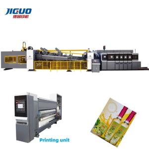 China High Speed Flexo Printing And Slotting And Die Cutting Machine For Corrugated Box factory