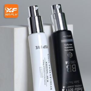China Luxury Empty Plastic 15ml 30ml 50ml BB Eye Cream Lotion Tube Airless Pump Squeeze Sugarcane Soft Touch Cosmetic Tubes factory