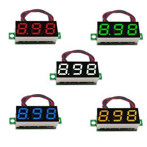 China LED Digital Ammeter Voltmeter Voltage Current Meter 0.28/0.36/0.56 Inch factory