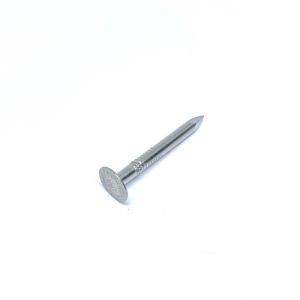 China 30MM Smooth Shank Nails , Stainless Steel Framing Nail For Roofing Project factory