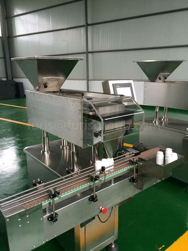 180000 pcs / h Tablet Counting Machine 16 Channels Electronic Tablet Counter