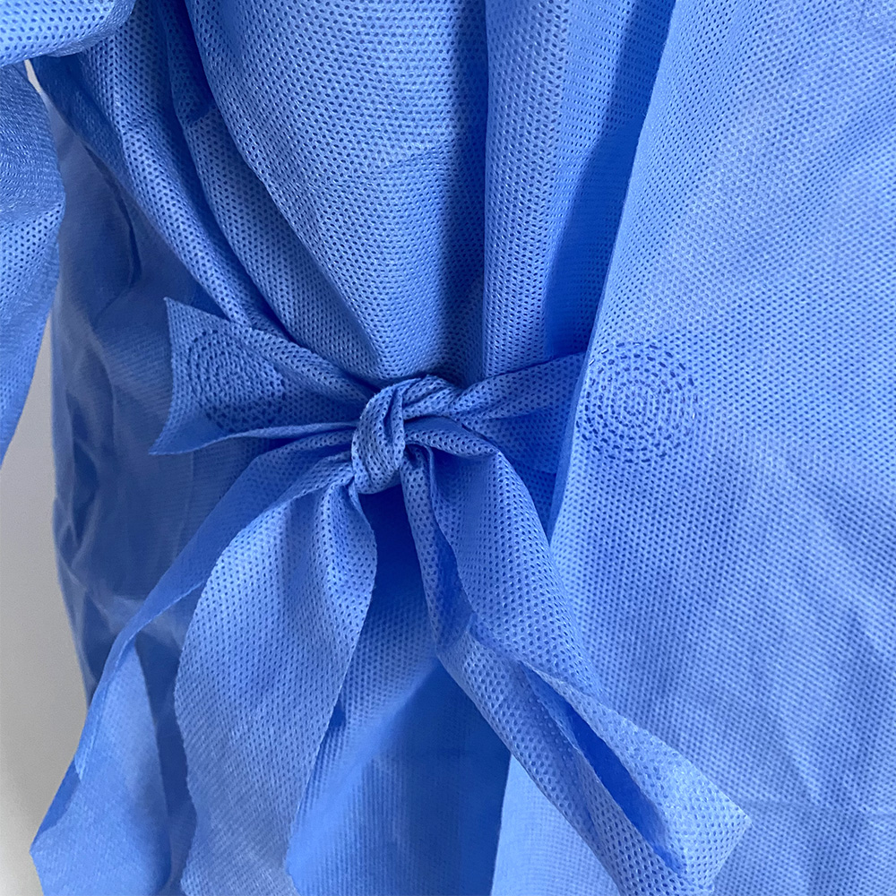 OEM ODM Blue SMS Medical Isolation Gowns Hospital Uniform Doctor Use