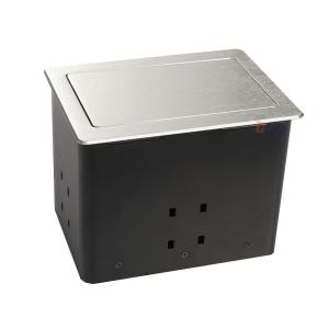 Conference solution drawing silver aluminum alloy desk power socket outlet