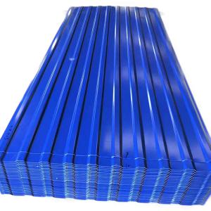 China Zinc Metal Corrugated Steel Roof Tiles GI Galvanized Iron Sheet For Roofing Material factory