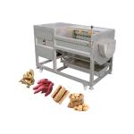 High Peeling Rate Wave Shape Brush Roller Cassava Carrot Cleaning Polishing