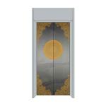 6K HL Custom Stainless Steel Panels Etched 201 304 For Lift Door
