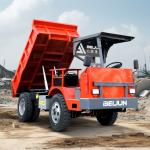3 Tons Underground Mining Truck Four Wheel Tunnel Articulated Diesel
