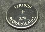 Rechargeable LIR1620 Li Ion Button Cell 15mAh For Smart Wearable Device