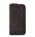 Waterproof Credit Card Wallet for Men Genuine Leather Large Capacity Multifuncti