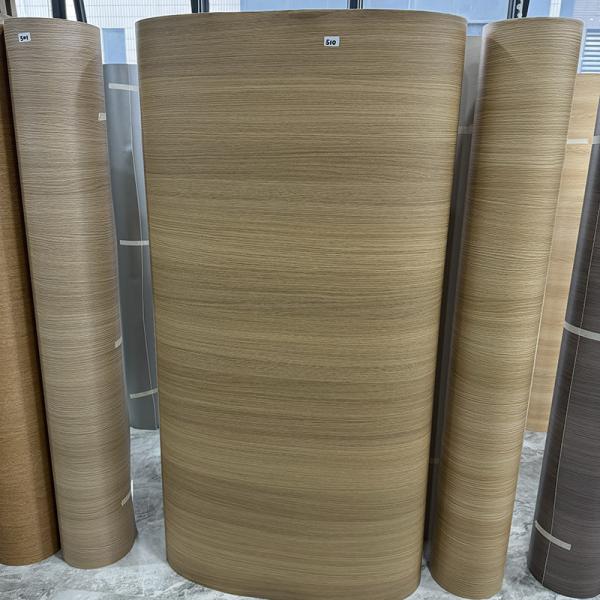 Decorative Waterproof Self Adhesive Film Wood Grain PVC Ceiling Vacuum