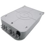 16Core Splitter FTTH Distribution Box UPC / APC Wall Mount Light Grey