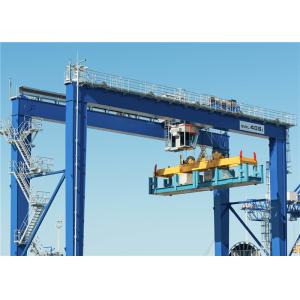 Lifting Equipment RMG Rail Traveling Type Container Gantry Crane For Shipyard