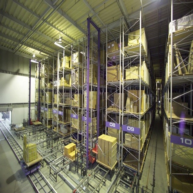 China Blue AS/RS System Upright Column Steel Automated Racking Solutions factory