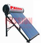 250L Compact Pressurized Evacuated Tube Integrated Solar Water Heater for Home