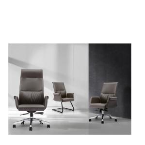 China Swivel Executive Sterling Office Chair Leatherette Adjustable factory