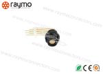 Fischer Panel Receptacle Elbow PCB Contacts