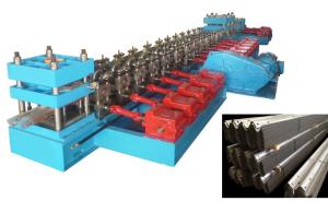 China W - Beam Highway Guardrail Roll Forming Machine Short Production Assistance Time factory