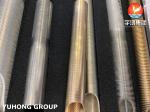 ASTM B111 C71640 Copper Nickel Alloy 70/30 Enhanced Heat Transfer, Condenser