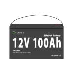 Rechargeable 12V 100Ah Lifepo4 Battery Pack OEM Solar Lithium Battery