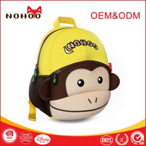 China Breathable Toddler Monkey Backpack , Animal Backpacks For Toddlers factory
