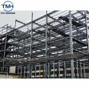 China High Rise H Beam Pre Engineered Steel Building For Car Parking Lot factory