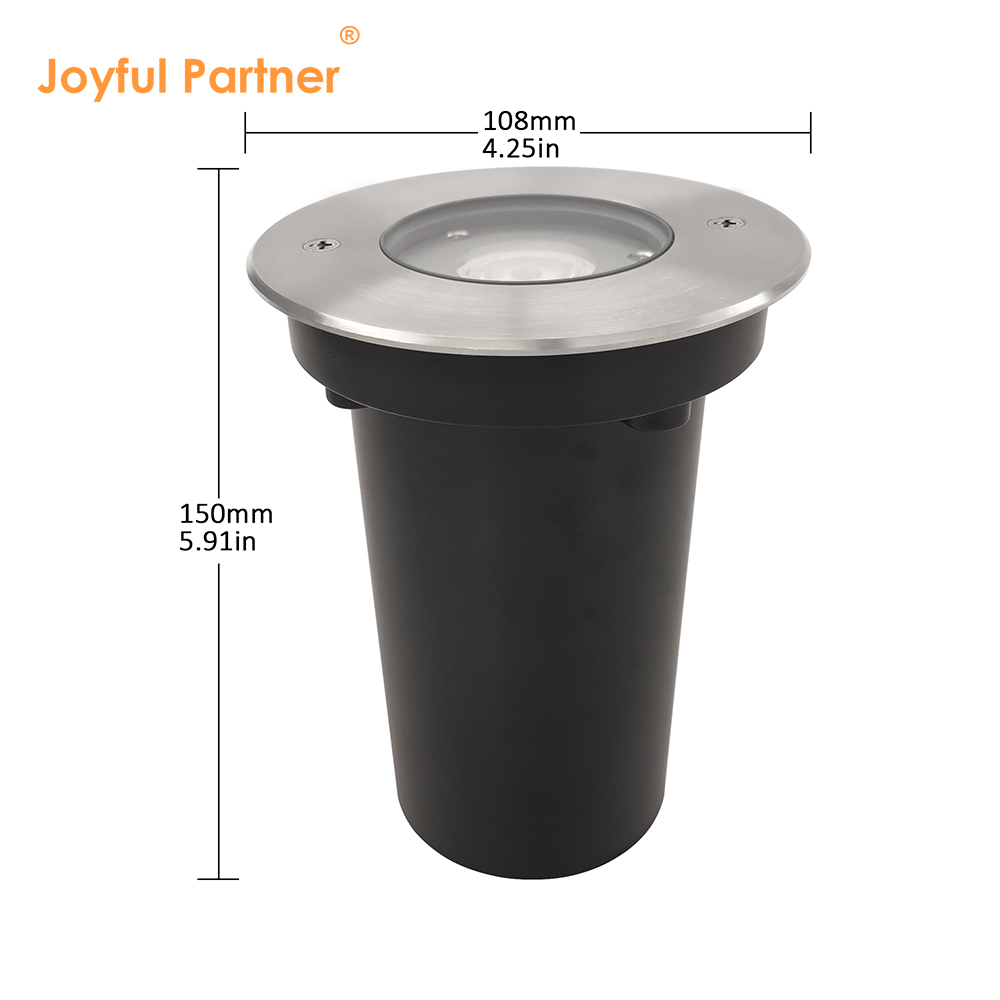 6W Outdoor LED Underground Light IP67 12V DC Low Voltage Inground Light