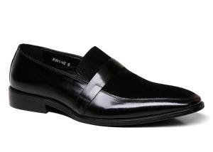 China Mixed Colors Mens Leather Casual Shoes With Genuine Leather Nubuck Leather Stitching factory