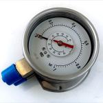 400KPa Differential Digital Pressure Gauge Stainless Steel 150mm
