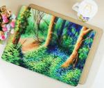 Hot Selling for home/hotel Wooden cork placemat, Customized size and printed